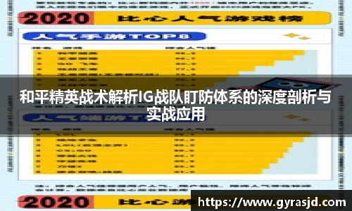 和平精英战术解析IG战队盯防体系的深度剖析与实战应用